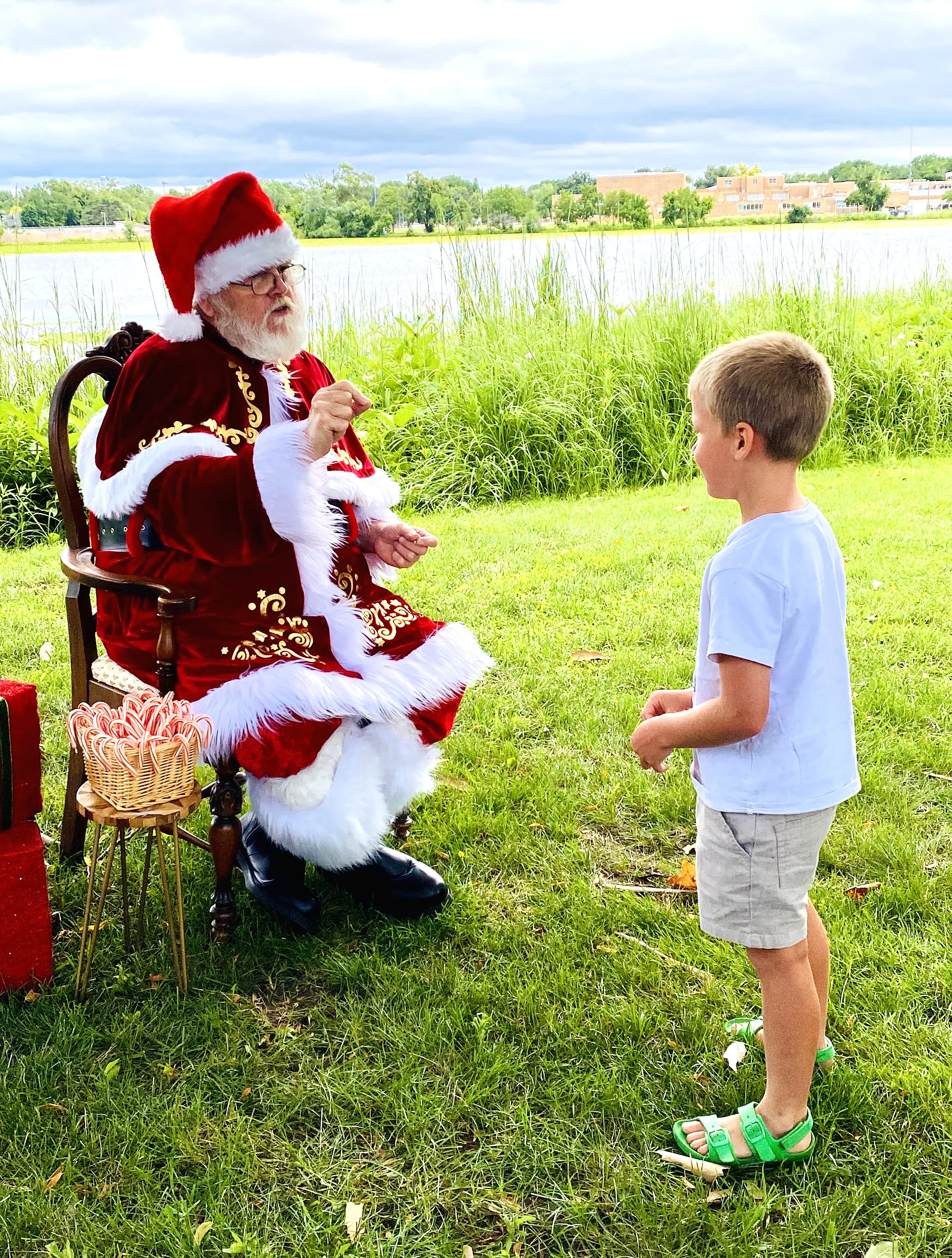 Tasty Thursday Pool Party with Summertime Santa in Libertyville